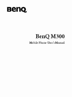 BenQ Cell Phone M300-page_pdf